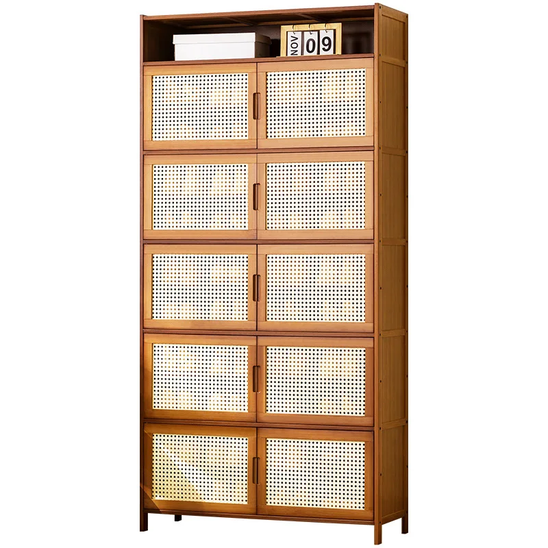 

Household door shoe cabinet high vertical entry cabinet integrated cabinet, narrow entrance to the door corridor multi-layer