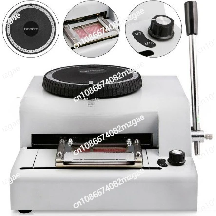 

Машина для выпуклого кодирования Машина для кодирования ПВХ-карт Производство членских карт DMS-72A