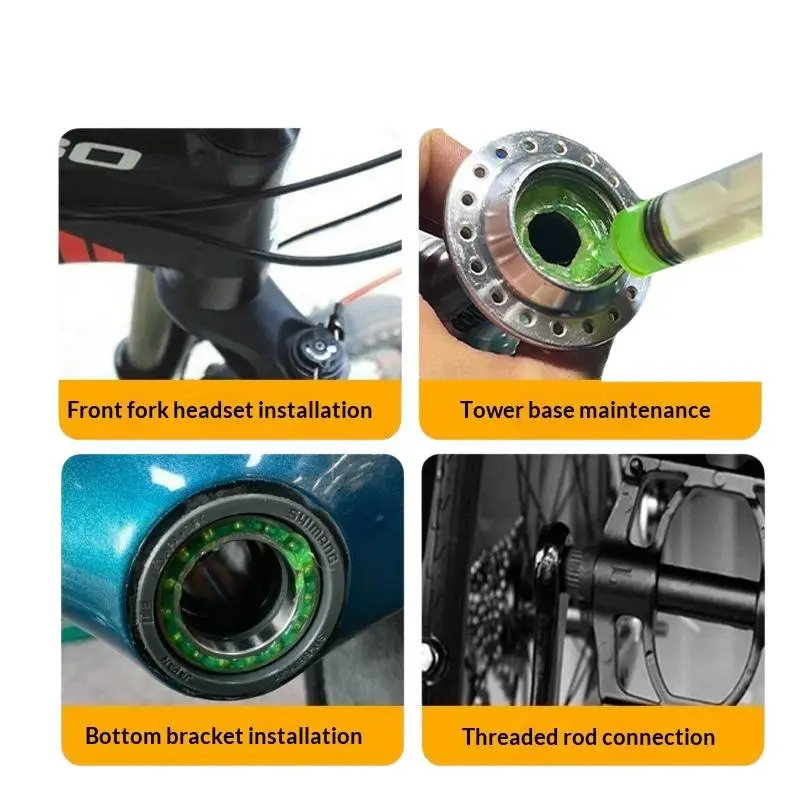 New Bicycle Lubricating Grease Applesauce 50g High Penetration for All Types Bike Chain Gear Care Maintenance