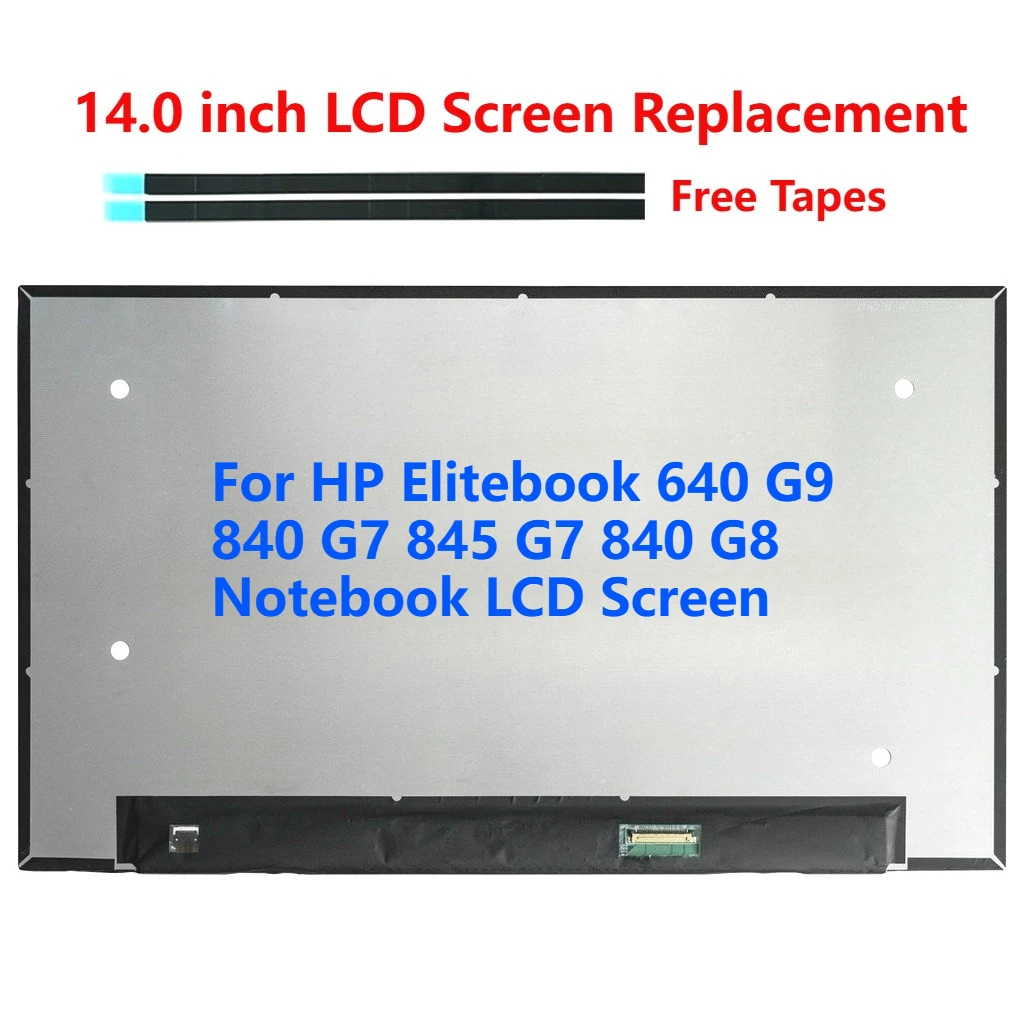 For HP Elitebook 640 G9 840 G7 845 G7 840 G8 Notebook LCD Screen