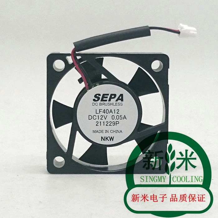 

USED SEPA LF40A12 DC12V 0.05A 4010 4CM cooling fan