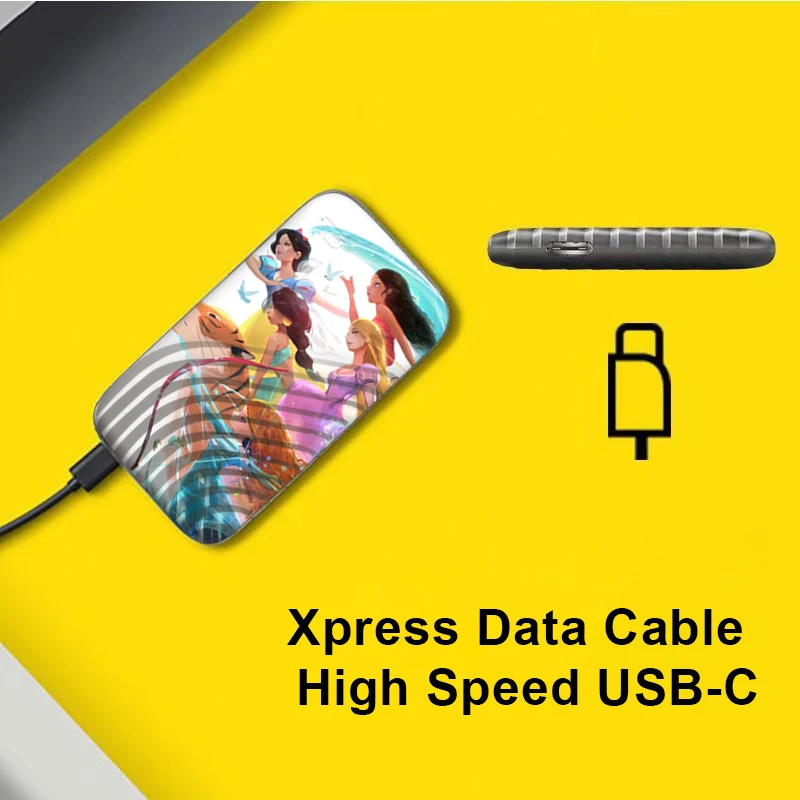 New Customization Portable SSD 500G 1TB 2TB 4TB NVMe External Portable SSD My Passport USB-C 3.2 Encrypted for Laptops