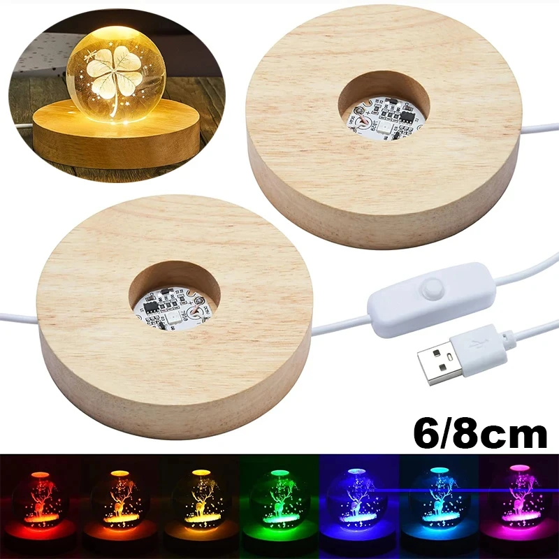 base-luminosa-redonda-de-led-1-4-pecas-com-suporte-de-madeira-ajustavel-para-iluminacao-domestica-e-exibicao-de-arte-em-resina-de-vidro-3d