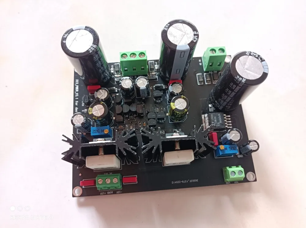Low-ripple Linear Single 5V and +-15V Adjustable Outputs; Dedicated Power Supply Board for UV-ripple DAC Decoder Boards
