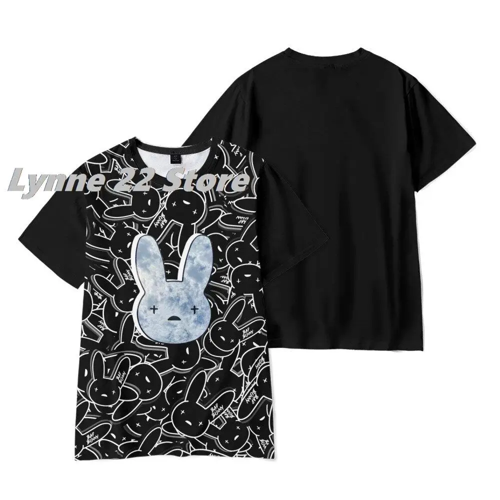 2022 New ArrivalsBad Bunny Men/women T-Shirt Streetwear Hip Hop Oversized Bad Bunny fans Tshirt Casual Activewear