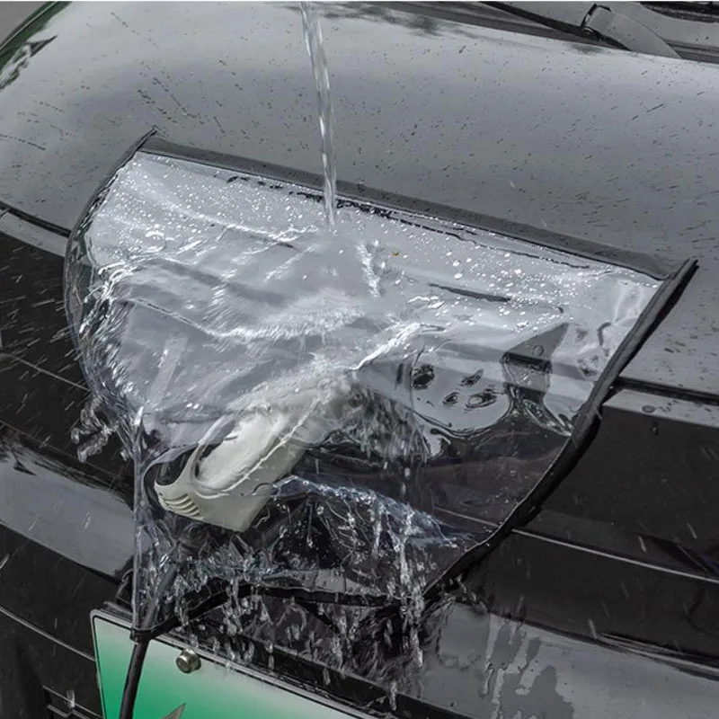 Waterproof EV Charging Gun Cover Universal Rain Dust Snow Protection Case For Electric Vehicle Charger Port Connector Outdoor