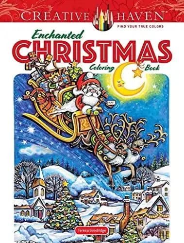 Adult Coloring Books: Christmas Creative Haven Enchanted Christmas Coloring Book, (Paperback)