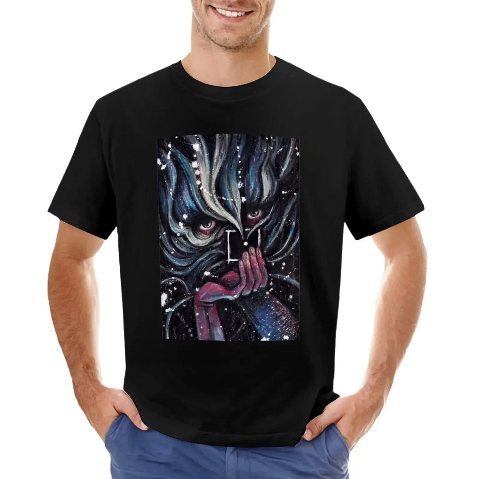 

Disco Elysium Game T-shirt vintage clothes graphics summer top Men's clothing