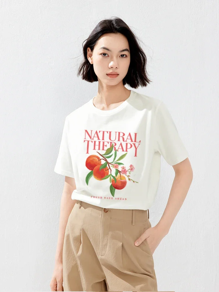 

Женская футболка с коротким рукавом и круглым вырезом, в стиле Харадзюку