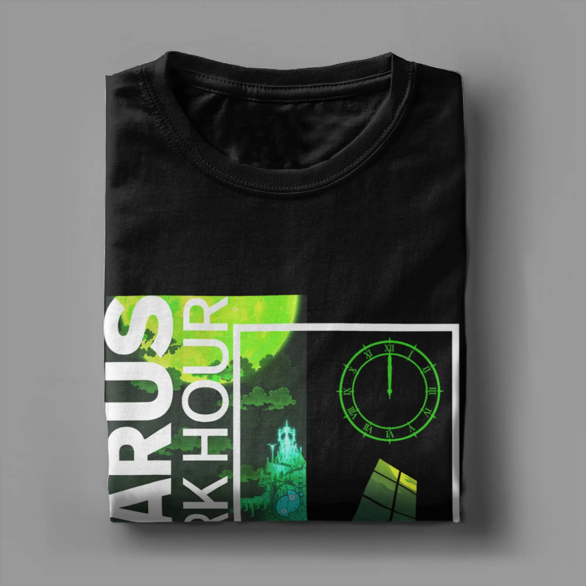 T Shirt Summer Atlus Persona 3 Reload-Tartarus Dark Hour T Shirts Cotton Tshirt for Men's Y2K Loose Short Sleeve Clothing