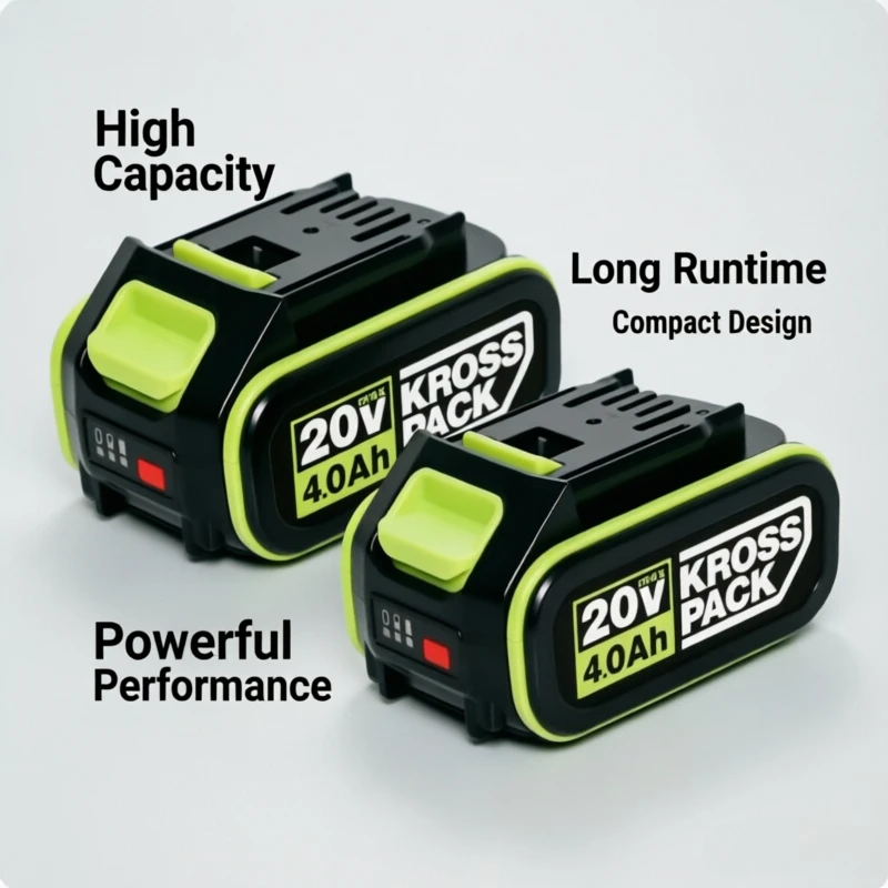 WORX 20V 5Pin 6.0Ah  Li-ion Replacement Battery WA3014 WA3516 WA3560 WA3561 WA3570,Compatible WORX 20V 5 Pin Cordless Power Tool