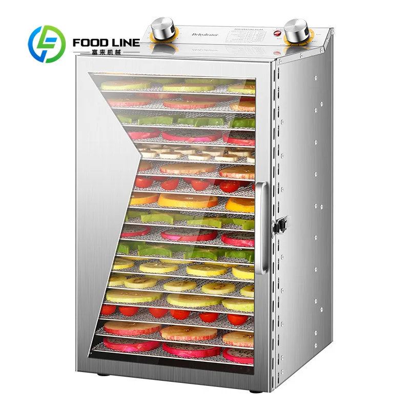 Customized size Intelligent fruit and vegetable dryer high-quality commercial household 18-layer food dehydrator