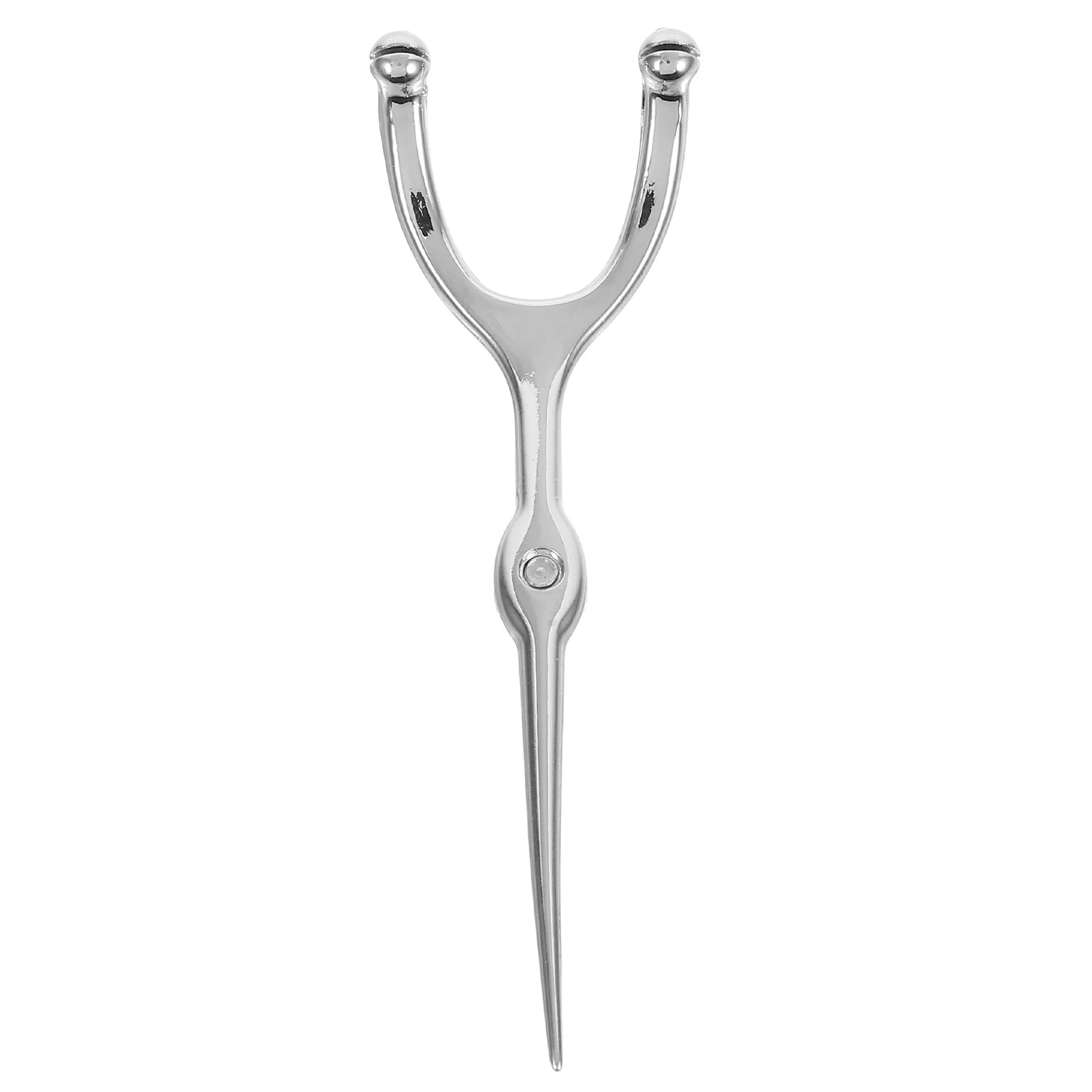 Reutilizável de aço inoxidável portátil fio dental picareta viagem palito flosser pequeno metal dentes flosser cuidados orais