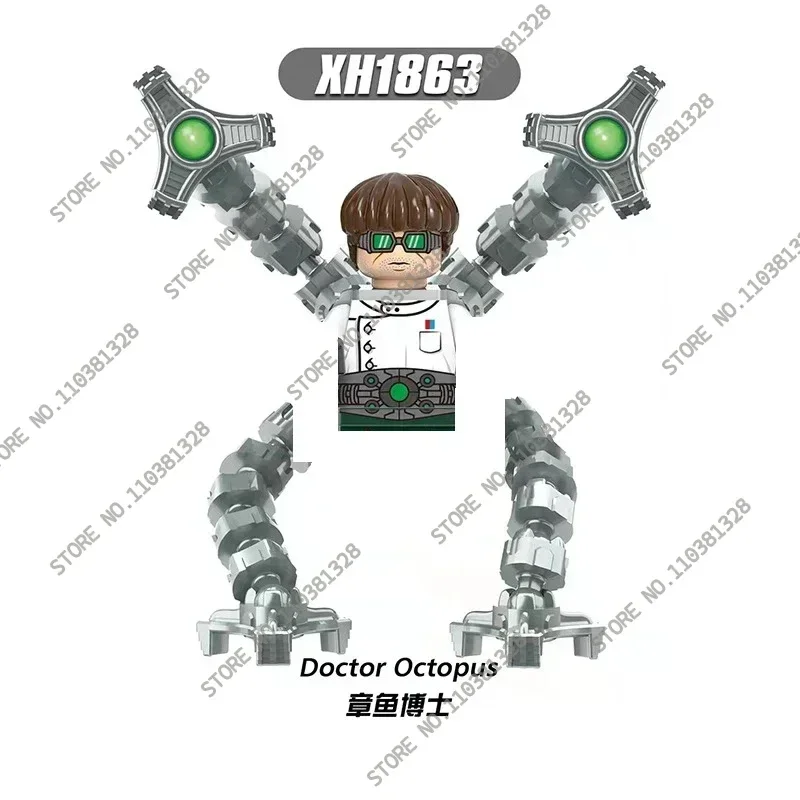 Marvel Legends Bausteine für Spielzeug und Geschenke GH0529-GH0536 Neu 2026 Mini-Actionfiguren Kinder-Bausteine für Partygeschenke
