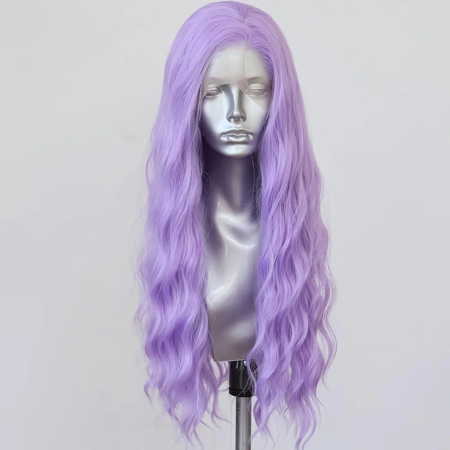 الضوء الأرجواني مجعد الدانتيل الباروكة الأمامية فضفاضة موجة عميقة شعر مستعار أمامي شعري طبيعي 13x4 HD الدانتيل الباروكة الاصطناعية تأثيري ل Wemon