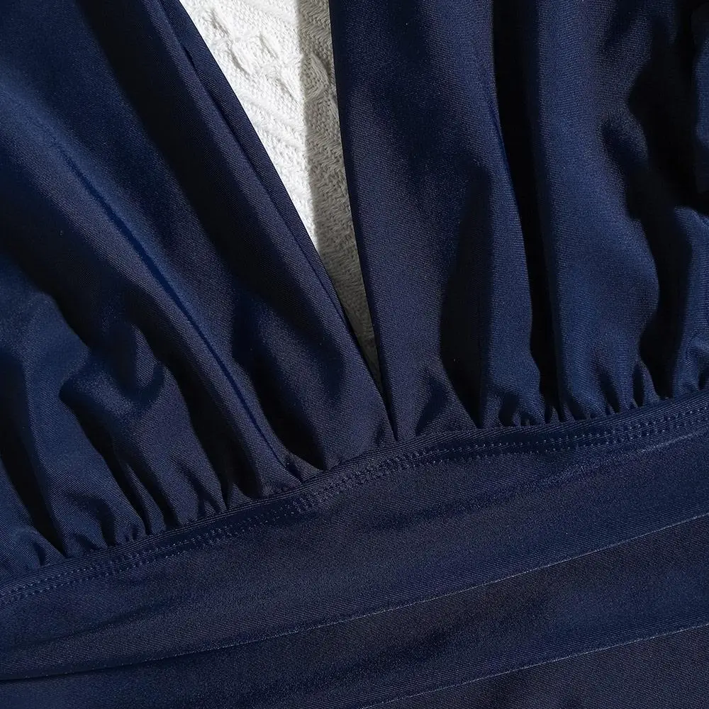 

2025 New Push Up One Piece Swimsuit with Underwire Bra Plunge Bathing Suit Sexy Brazilian Swimming Pool Outfit for Women