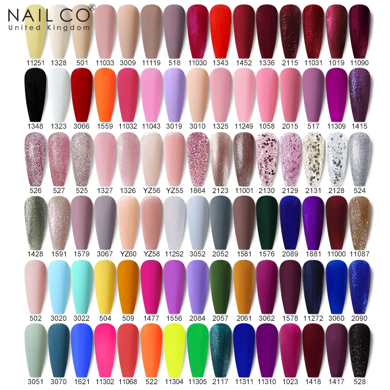 NAILCO สีแดงเจลยาทาเล็บฤดูหนาวกึ่งถาวรแช่เจลเคลือบเงาครอบคลุมเต็มรูปแบบซุปเปอร์เนื้อเล็บที่งดงามเล็บ