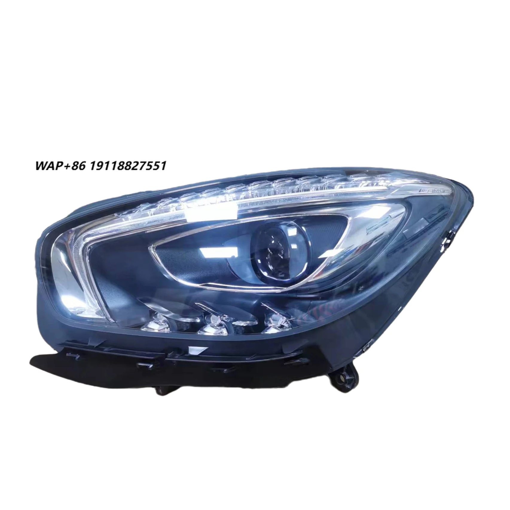 New Hot Selling GT W190GTC GTS GTR Front Headlight LED Headlight Tear Eye Geometric Figure Daily Running Light for