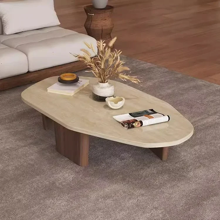 Tavolino tavolino piccolo appartamento moderno tavolino in noce creatività minimalista