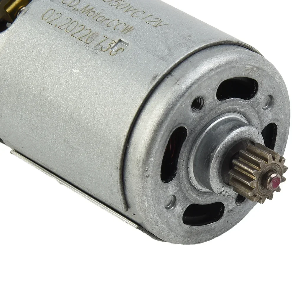 Precision engineered and Smooth running 12V 13 Tooth RS550VC8518 Gear Motor for GSR12V15 3601H68102 elektrischeo