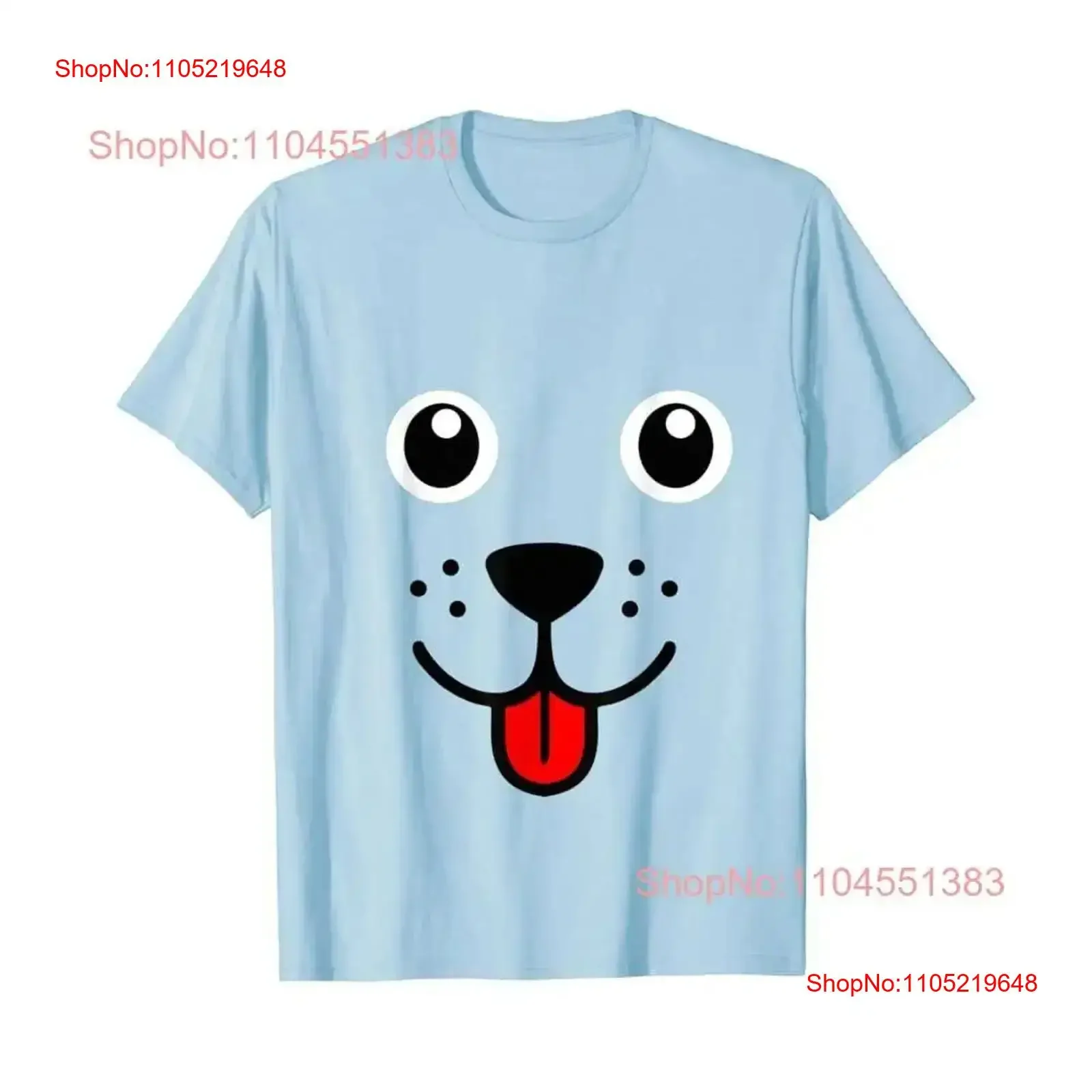 

Funny Pet Animal Dog Puppy Happy Emoticon Face T Shirt vintage Washed homme Casual designer clothes Top For Everyday Wear