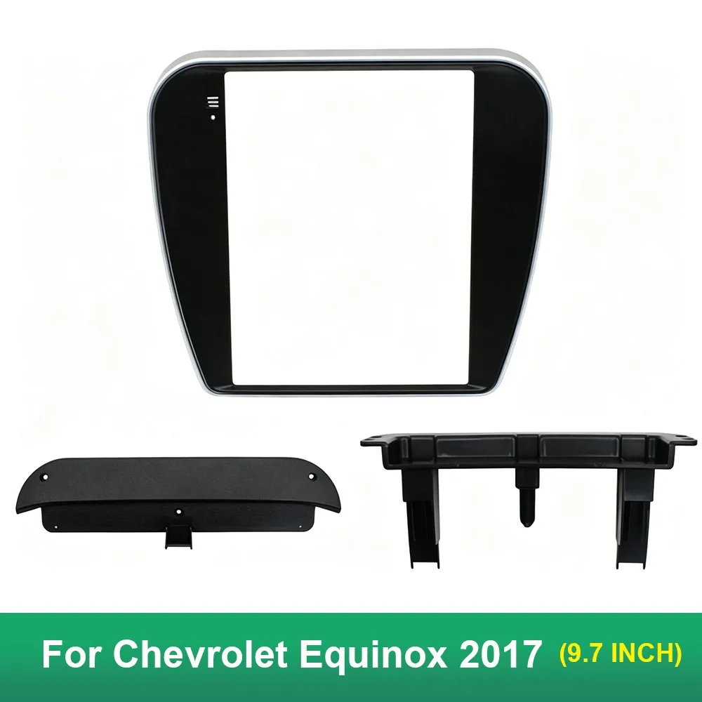 9.7 Inch Car Radio Fascia Frame For Chevrolet Equinox 2017 Android Stereo Dashboard Panel Trim Kit