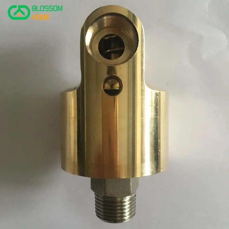 HD40 DN40 1.5 inch rotating joint 360 rotary joint Water air oil swivel coupling Spray universal connector brass rotation union