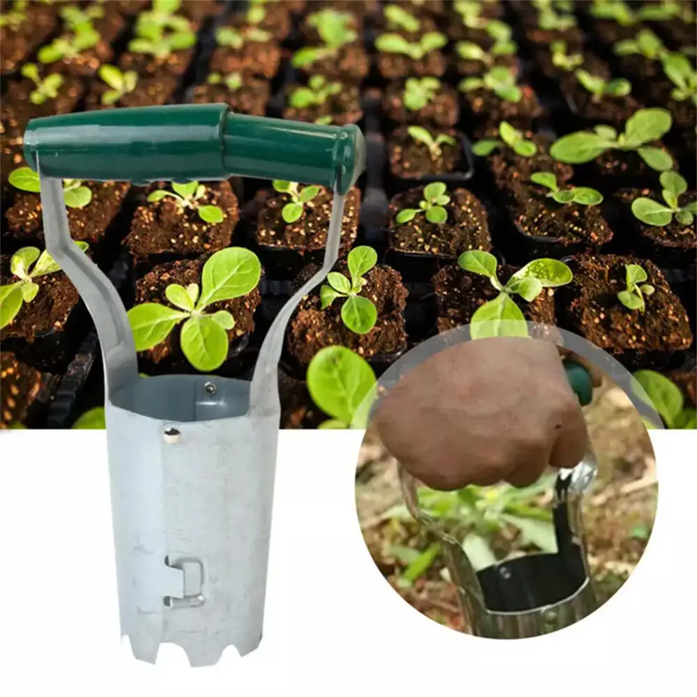 Agricultural Seedling Tube Transplanter Seed Disseminators Garden Planting Machine Parts Flower Transplanting Extractor Tool