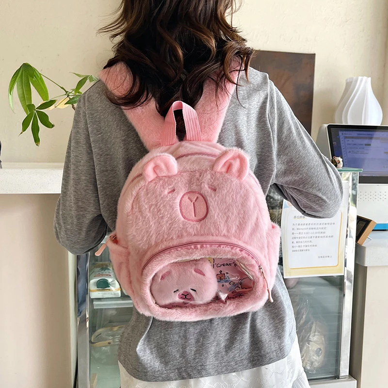 الجدة أفخم حقائب الظهر حقيبة الكرتون مع حزام الكتف قابل للتعديل الكرتون حقيبة الظهر الفتيات حقيبة مدرسية السفر Daypack