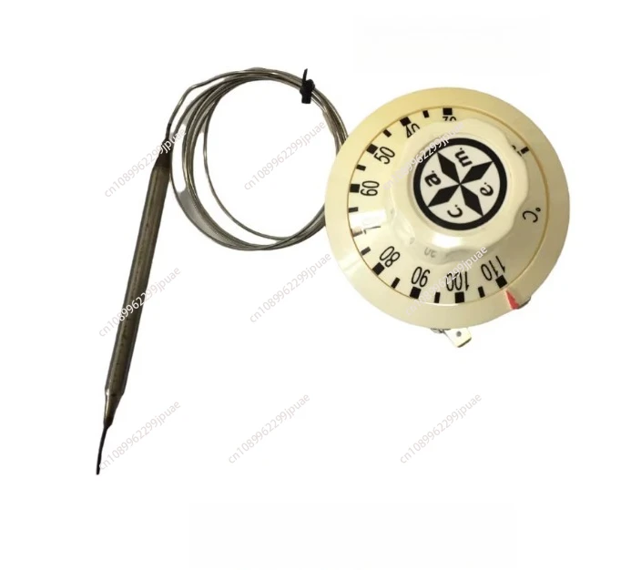 

60-400 Celsius Italy CAEM-400 Capillary Thermostat - 20A 240VAC 3 Pins Terminal High Temperature Adjustable Tempering Switch