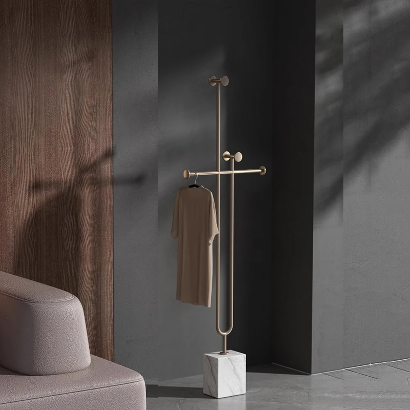 

Metal Modern Coat Racks Bedroom Garment Minimalist Space Saving Coat Racks Standing Clothes Arara De Roupa Trendy Furniture