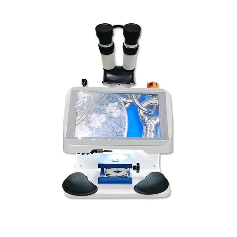 ポータブルミニレーザースポット溶接機ハンドヘルド小型金属アクセサリー & ジュエリー溶接レーザー溶接機大画面ディスプレイ