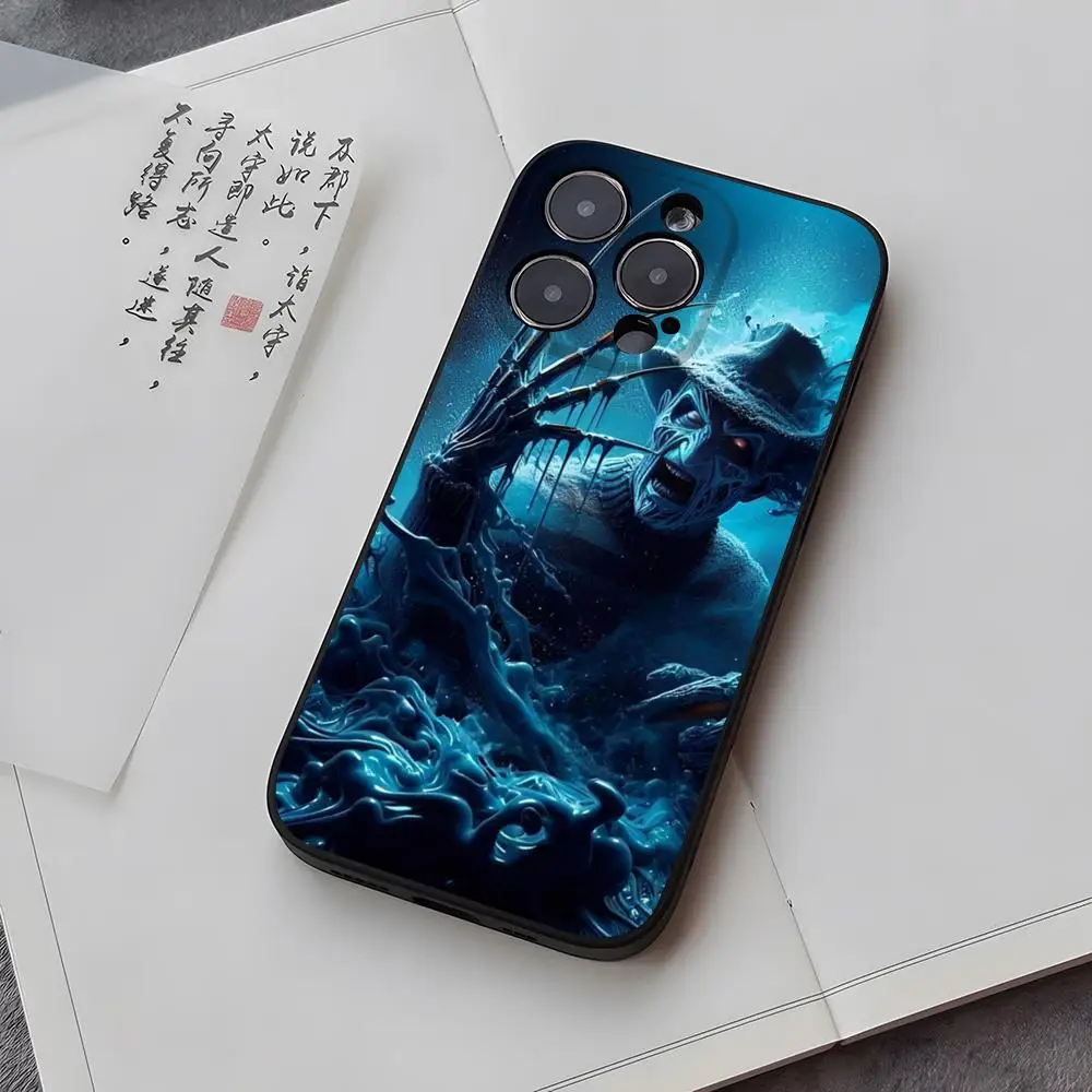 F-Freddy Horror K-Krueger Phone Case for iphone 15ProMax 14 11 16 13 12 Pro Xs Max Mini Xr X 7 8 Plus Shell Coque