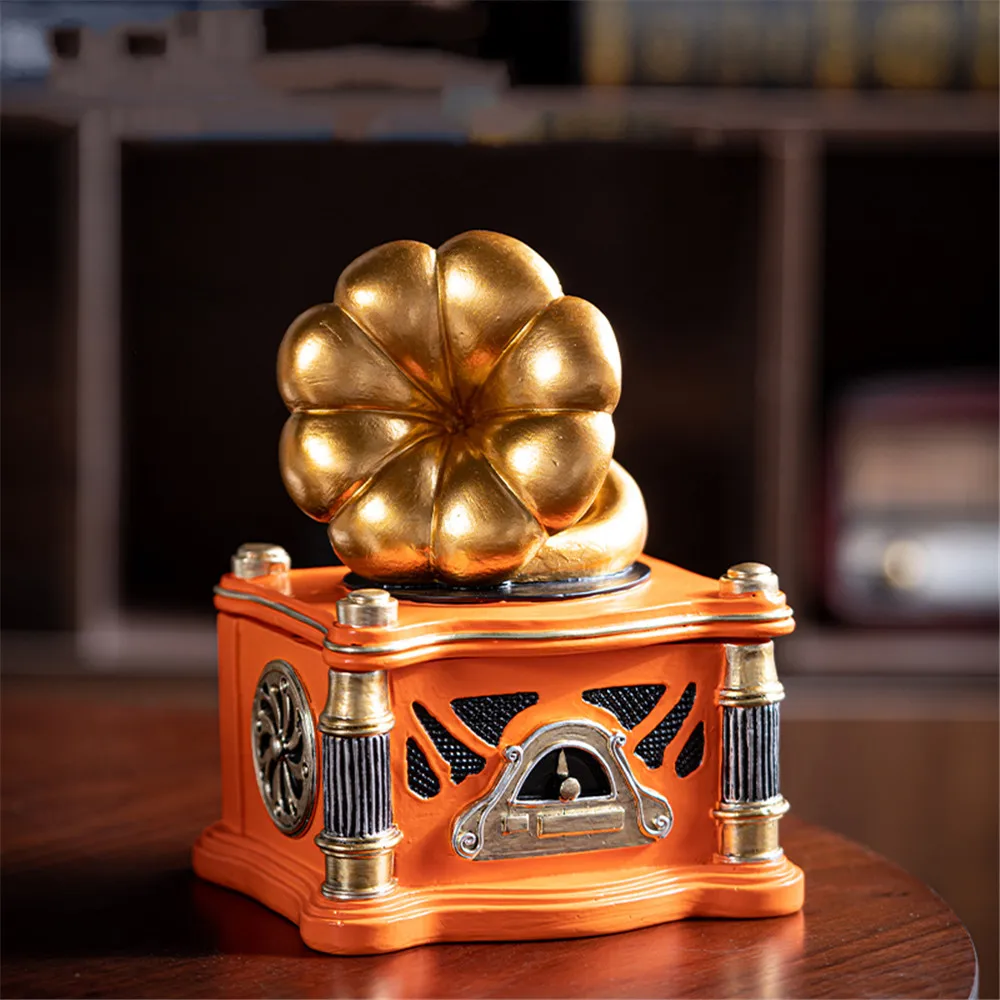 

Креативная ретро граммофонная пепельница с крышкой, невидимая пепельница, украшение для дома, гаджеты, аксессуары для курения, подарок для друга