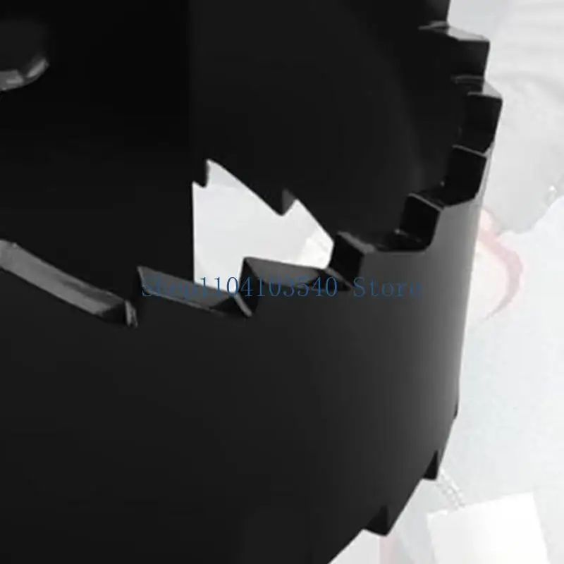 02DC Serrated Metal Root Cutter Blade for Drain Cleaning Work, 3 in Drain Line Tool for Root Cutting, Dense Clog Service, and
