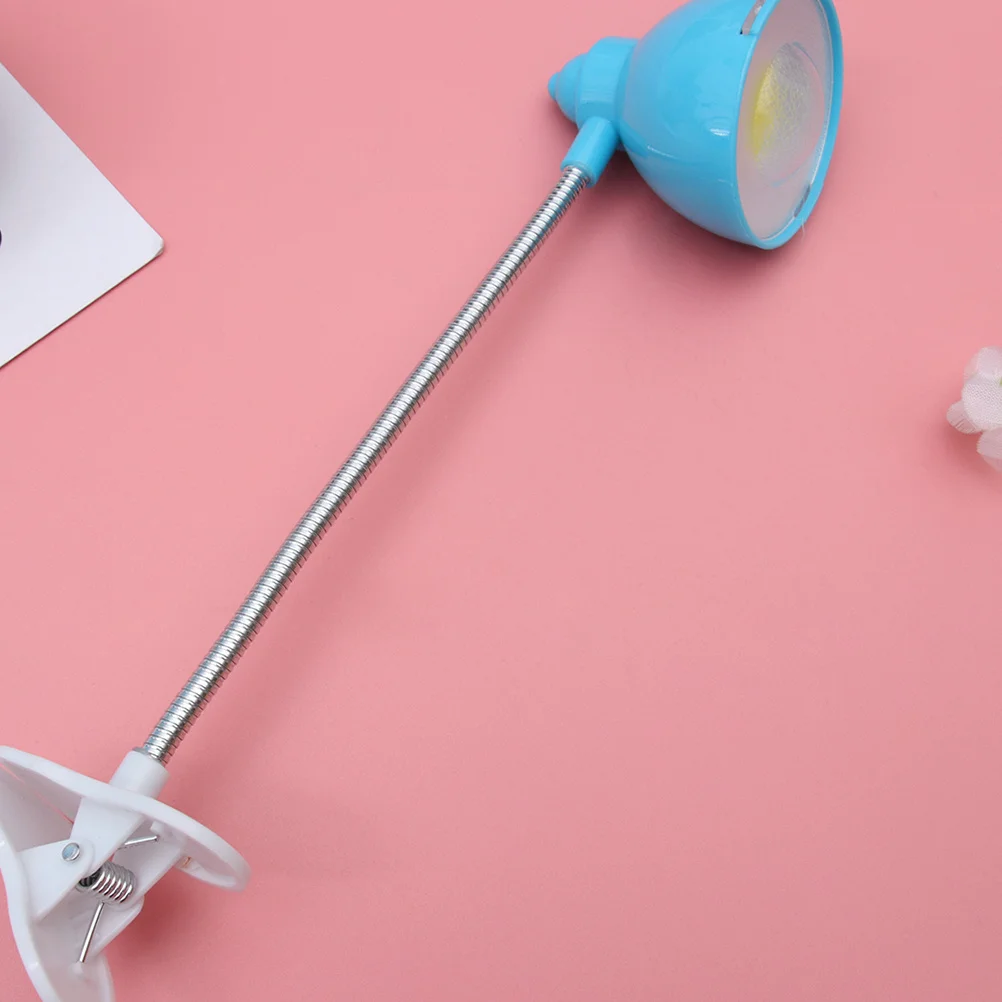 

2 Pcs LED Reading Light Bed Book Page Clamp-on Desk Lamps with Clip for Bedside