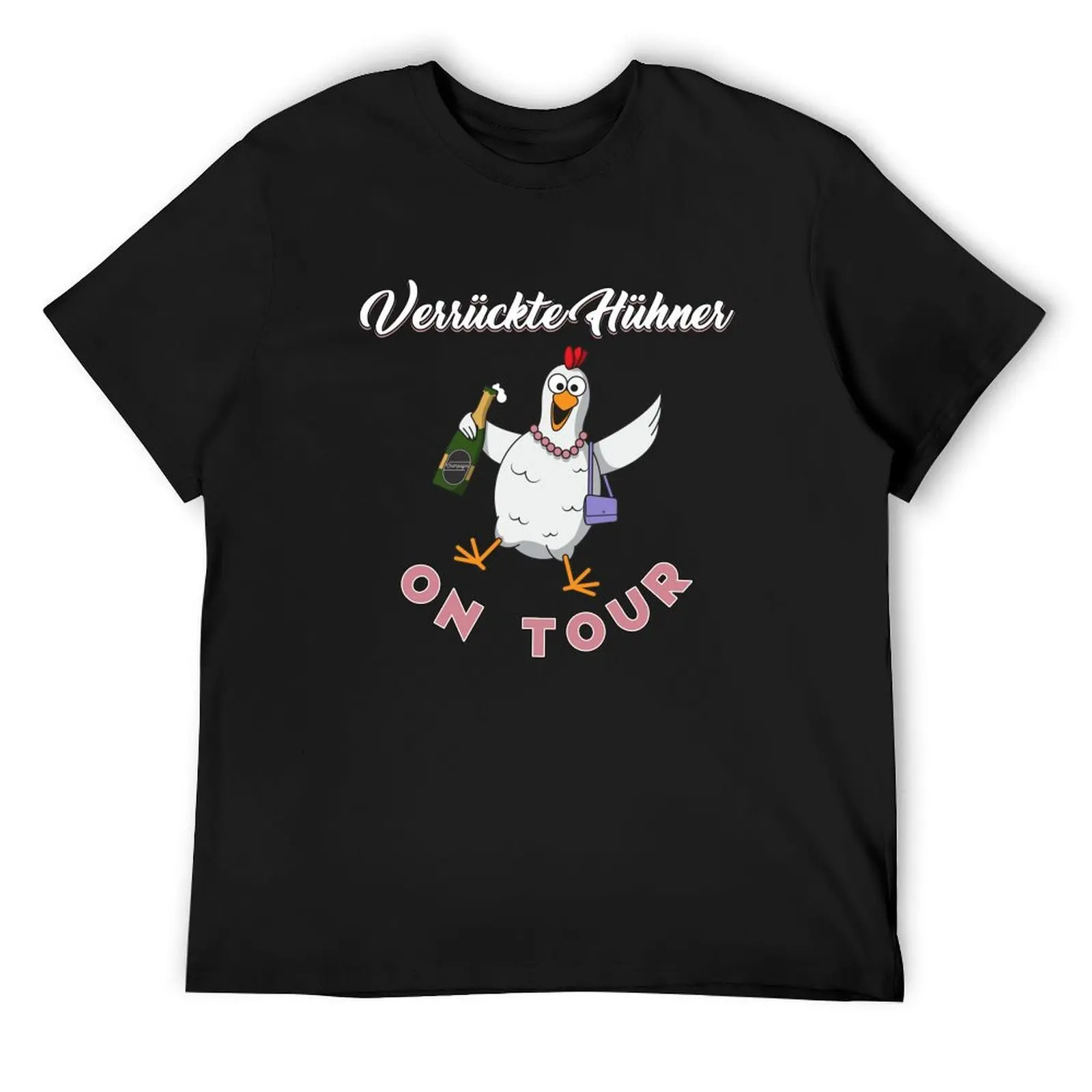 

Crazy Chickens on Tour - Funny Hen Party Gift T-Shirt animal prinfor boys Men's t shirts