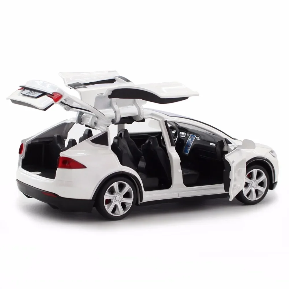 Free Shipping New1:32 Tesla MODEL X  MODEL3 Alloy Car Model Diecasts & Toy Vehicles Toy Cars Kid Toys For Children Gifts Boy Toy