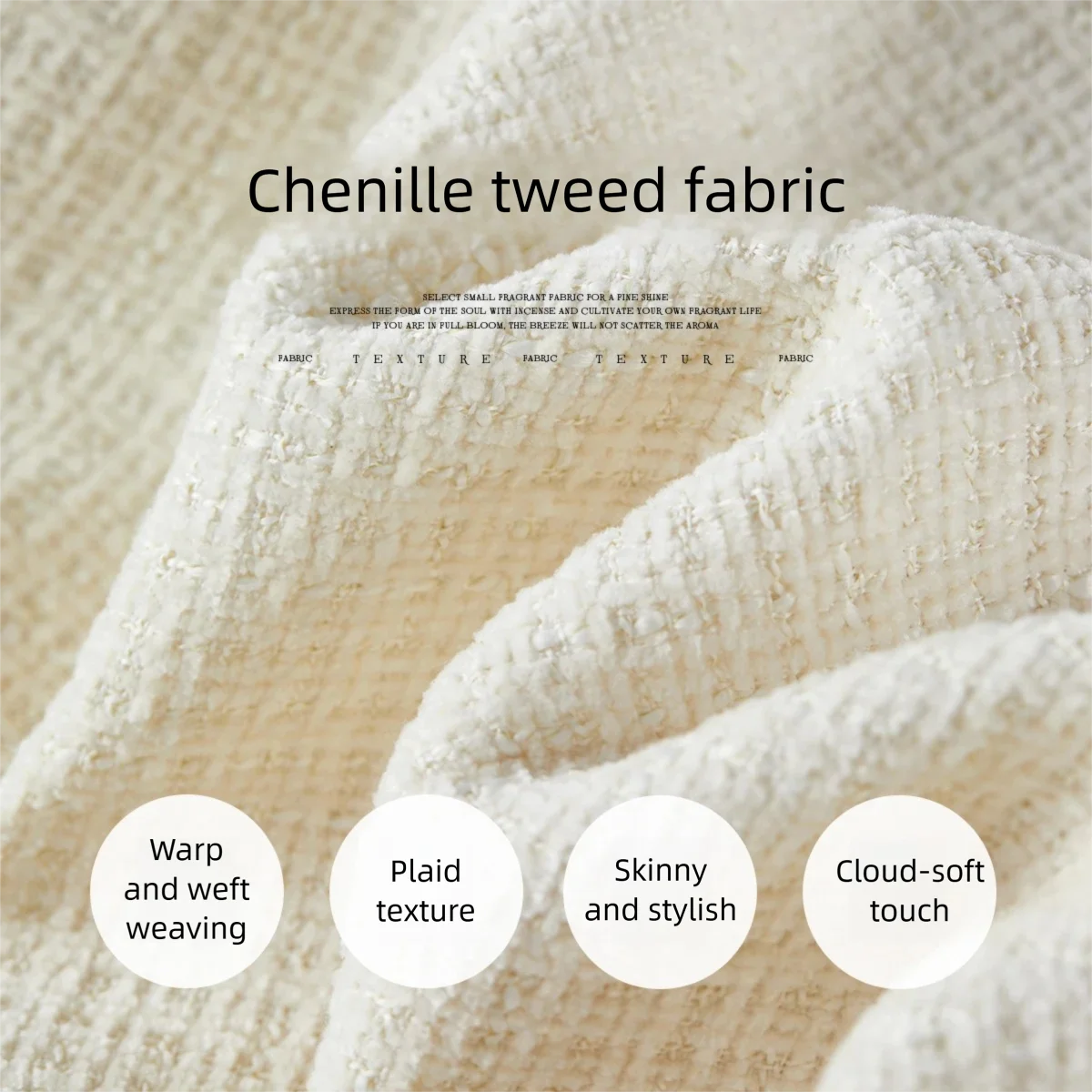 SENTUBILA Women's Chenille Jackets Color-Block Turn-down Collar Short Jackets 2025 Autumn Elegant Style Woman Clothing 153WA2164