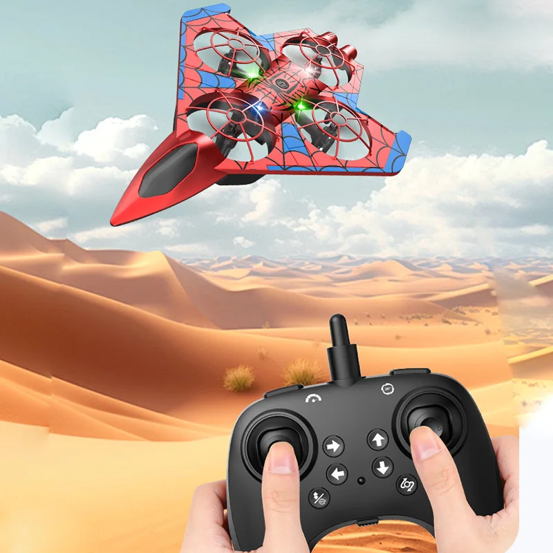 New Rc Plane PVC Glider Mini Helicopter Quadcopter Aircraft Model 2.4G Stunt Remote Control Fighter Airplane Children Toys Gifts
