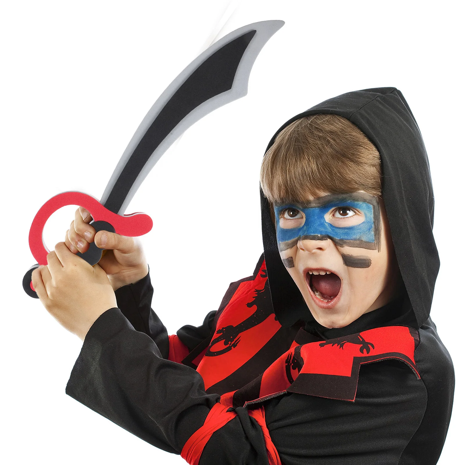 

Children Costume Sword Eva Lightweight Kids Role Play Halloween Martial Arts Practice Soft Safe Pirate Knight Play Fighting