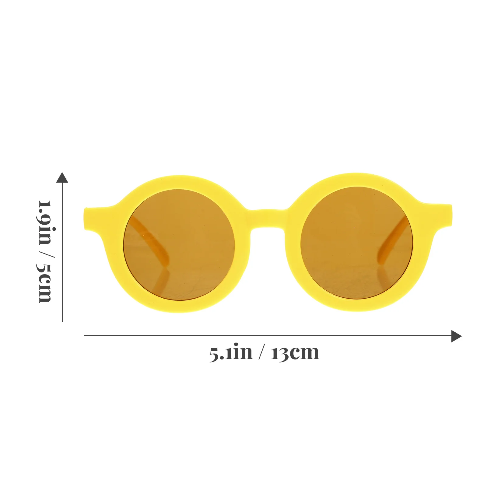 

5pcs s Sunglasses Color Round Frame Boy Girl Toddler Party Decor Eyewear Day Birthday Gift Lightweight