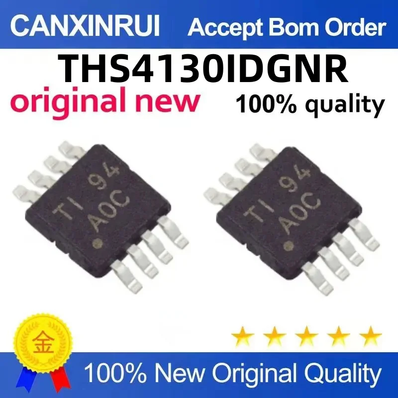 

THS4130IDGNR THS4130IDGN THS4130 Silkscreen AOC A0C op amp chip