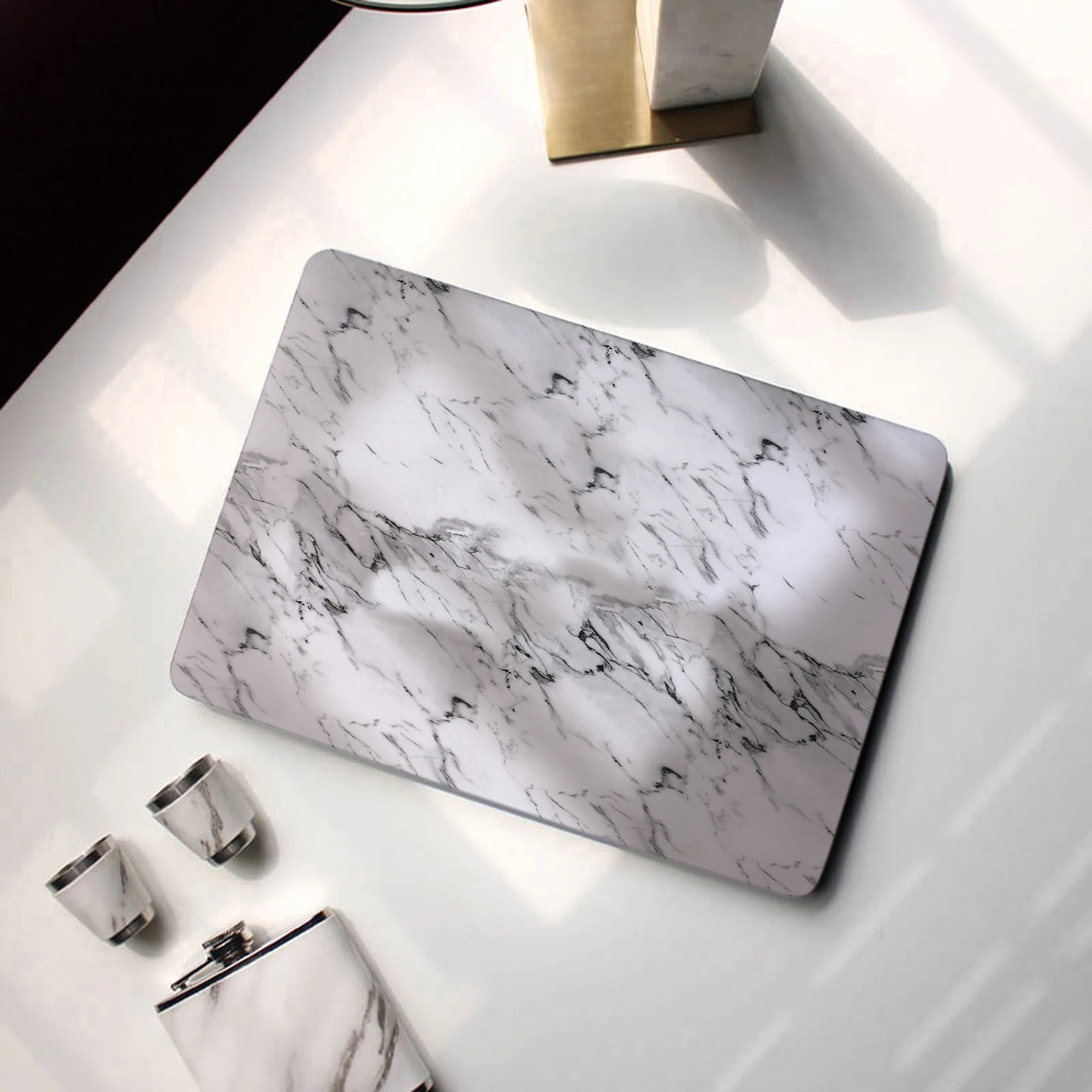 

Luxury Marble Pattern Laptop Cover for Macbook Air 13 A2337 2020 M1 Chip Pro 14 15 A2442 A2289 Mac Book Pro 16 A2681 A2485