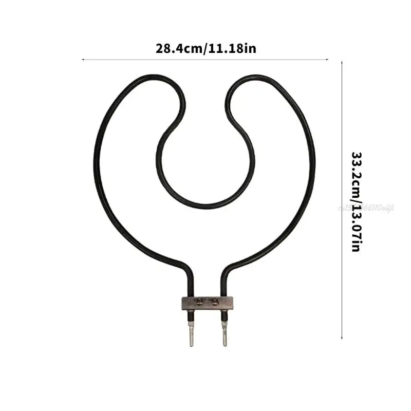 27RB مكون تسخين طويل القامة 120 فولت للمدخن الكهربائي 9915120003 خطة معدنية مناعية للأكسدة #6