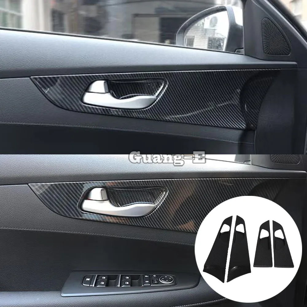ABS Plastic Inner Door Bowl Cover Armrest Handrail Trim Interior Accessories For Kia K3 Forte Cerato 2019 2020 2021 2022 2023