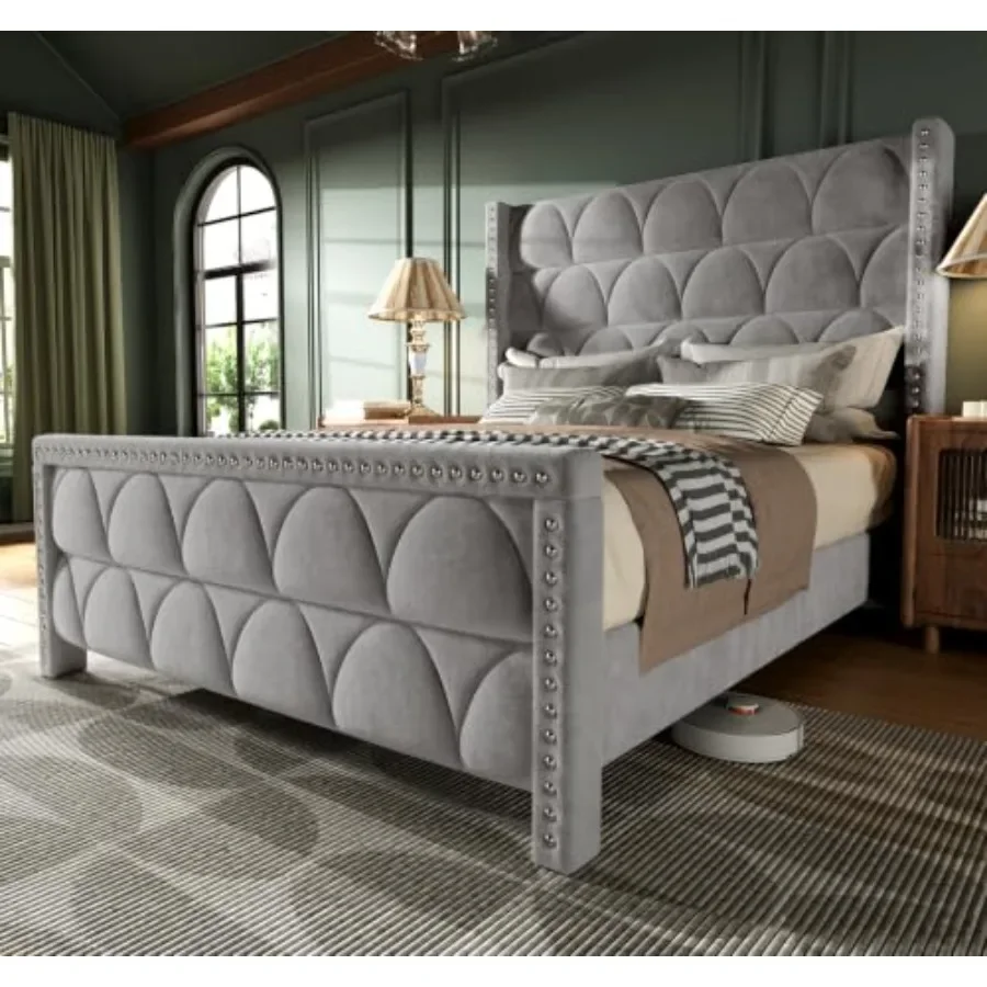Size Bed Frame with 56