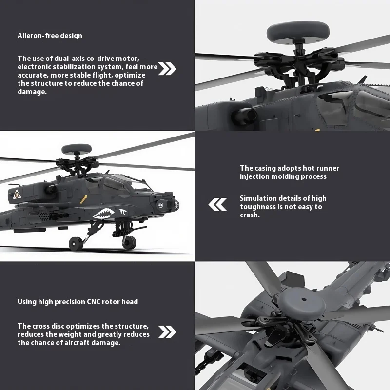 Hot RC F11s Apache Yxznrc 1:32 Armato Modello di Elicottero Elettrico Simulatore Rc Aereo Maniglia di Controllo Toy Boy Regali di Festival Per Adulti