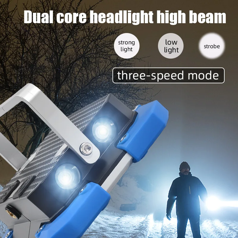 35LED High Power Work Light Rechargeable Camping Lantern Magnetic Emergency Lamp Portable Repair Lighting For Outdoor Activities
