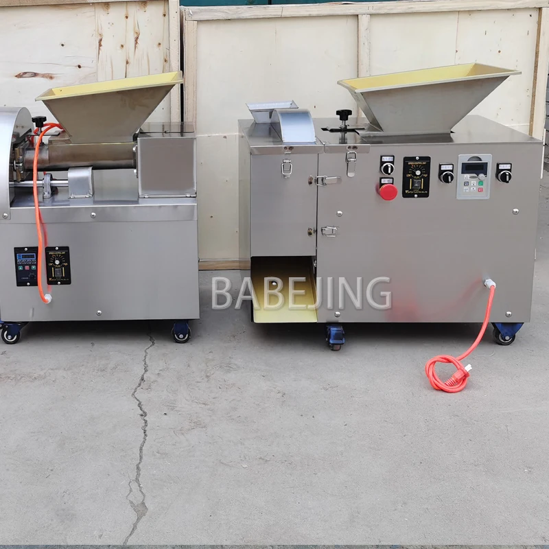 

BABEJING High Efficiency, Fully Automatic Commercial Continuous Dough Cutting Machine, Stainless Steel Dividing Machine